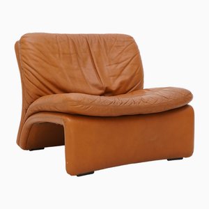 Selene Leather Chair by Adalberto Caraceni for B&T, 1970s
