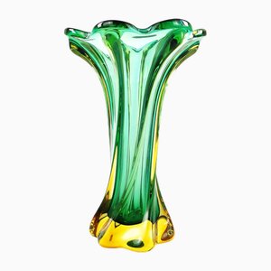 Italian Vase in Murano Glass from Mandruzzato, 1950s