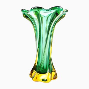 Italienische Vase aus Muranoglas von Mandruzzato, 1950er