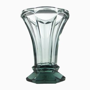 Vaso Art Deco di Moser, anni '30