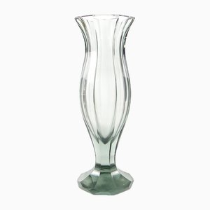 Art Deco Vase von Moser, 1930er