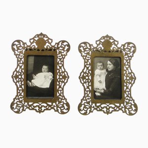 French Art Nouveau Frames, 1900s, Set of 2