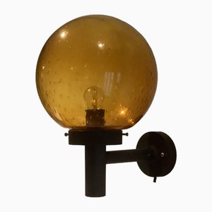 Drop Glas Wall Light Lamp, 1970s