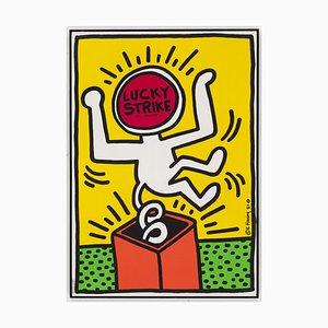 Keith Haring, Lucky Strike, 1987, Lithographie