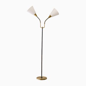 Scandinavian Lamp with 2 Adjustable Arms, 1960s