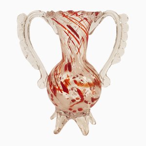 Vase en Verre de Gordiola Mallorcan, 1950s