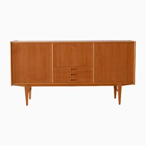 Oak Sideboard with Drawers, 1960s