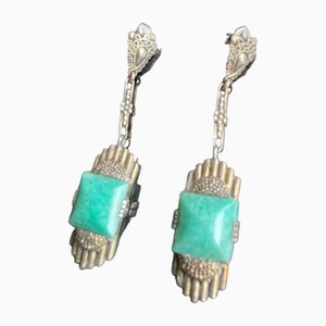 Art Deco Earrings by Theodor Fahrner, Germany, 1920s, Set of 2