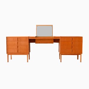 Bureau en Chêne avec Tiroirs, 1960s