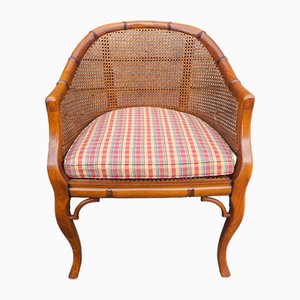 Vintage Tan Barn Chair