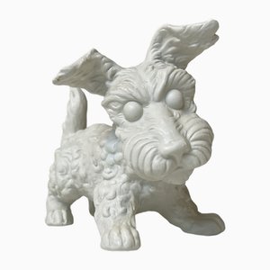 Figura terrier escocés de porcelana de Schaubach Kunst, años 50