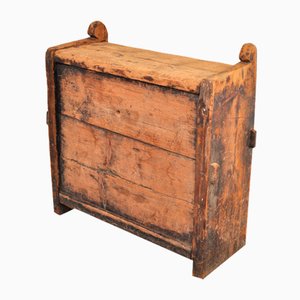 Wooden Himalayan Chest, 1900s