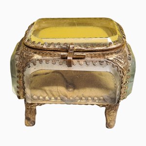 Portagioie placcato in oro, Francia, fine XIX secolo