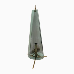 Lámpara vintage al estilo de Fontana Arté, 1960
