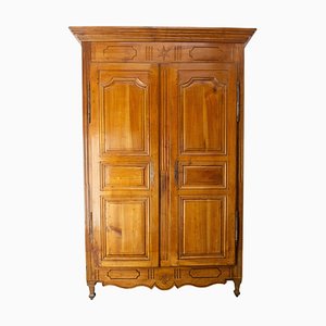 French Louis XVI Armoire in Cherrywood, 1700s