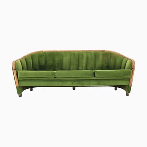 3-Seater Sofa in the style of Gio Ponti, Former Czechoslovakia, 1950s