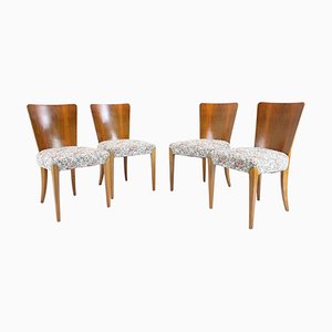 Model H-214 Dining Chairs by Jindrich Halabala for Up Závody, 1950s, Set of 4