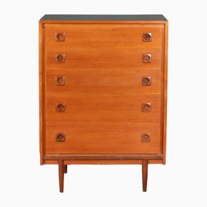Teak Bath Cabinet Makers Chest of Drawers from BCM, 1960s