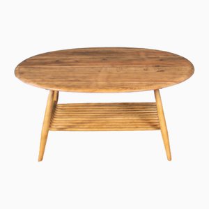 Mesa de centro modelo 454 vintage de olmo de Lucian Ercolani para Ercol