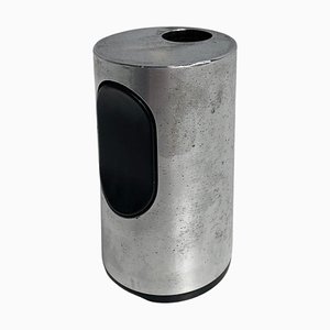 German Modern T2 Table Lighter in Metal and Plastic attributed to Dieter Rams for Braun, 1970s