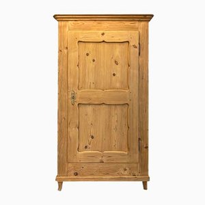 Armoire de Ferme Biedermeier en Bois Naturel