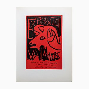 Pablo Picasso, Exposición Vallauris, Litografía, 1959