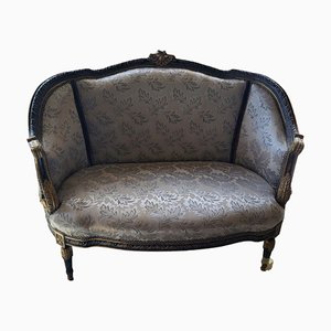 Antique French Louis XVI Style Love Seat