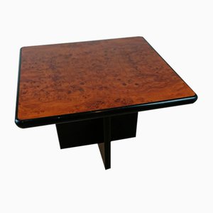 Table Basse en Loupe et Verre