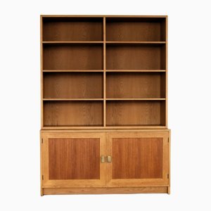 Wall Bookcase with Cupboard, Sweden, 1960s