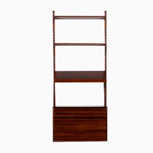 Rosewood One Bay Wall Unit by Poul Cadovius, Denmark, 1960s