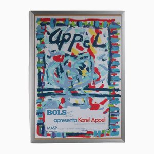 Karel Appel, Poster for the Bols Art Exhibition, 1981, Lithograph