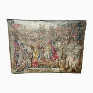 Large French Tapestry by Artis Flora, 1920s