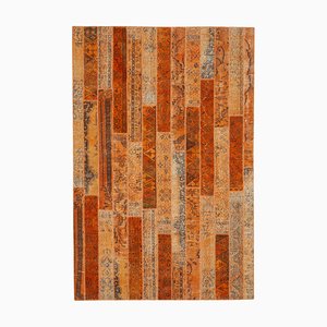 Tapis Orange en Laine, Turquie