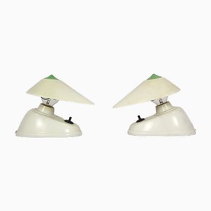 Bauhaus Bakelite Table Lamps from Esc, 1940s, Set of 2
