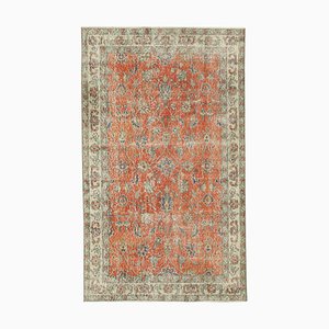 Tapis Rouge Fait Main Vintage, Turquie