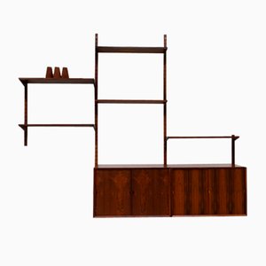 Vintage Danish Rosewood Modular Wall Unit by Poul Cadovius for Cado, 1960s