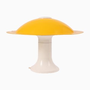 Lámpara vintage amarilla de Martinelli Luce, años 70