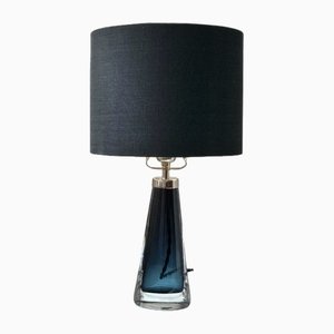 Lámpara de mesa Rd-1566 en azul de Carl Fagerlund para Orrefors