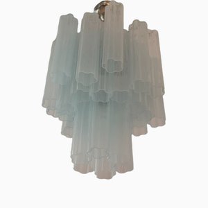 Lustre en Verre de Murano Bleu Glace