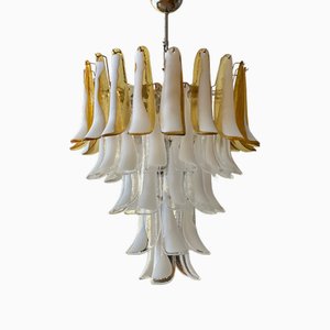 Lámpara de araña de Murano al estilo de Mazzega