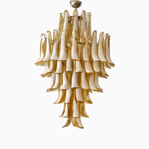 Amber Colored Murano Chandelier