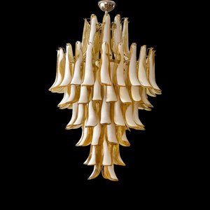 Amber Colored Murano Chandelier