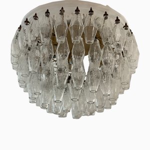 Lampada da incasso in vetro di Murano di Carlo Scarpa