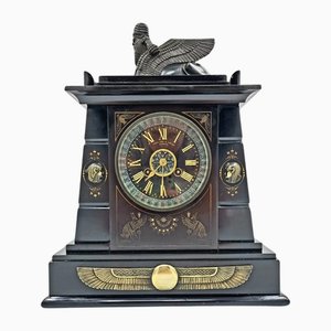 19th Century Egyptian Revival Clock from Hamilton and Inches, 1860s