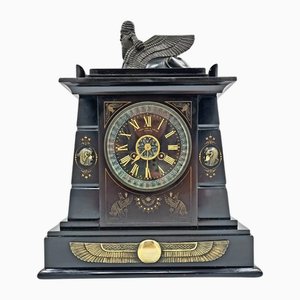 Reloj de renacimiento egipcio del siglo XIX de Hamilton and Inches, década de 1860