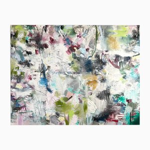 Maria Esmar, Echoes of Time, Huile sur Toile