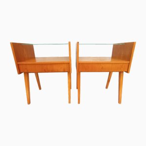 Danish Style Bedside Tables by František Jirák, 1960s, Set of 2