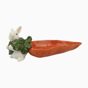 Rabbit with Carrot Container by Hoff interieur