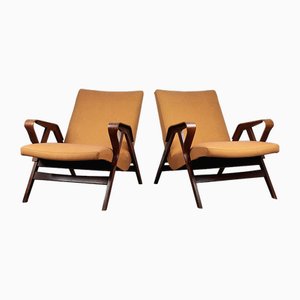 Fauteuils par Franisek Jirek pour Tatra Nabytok, 1960s, Set de 2