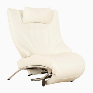 Solo 699 Leather Armchair in Cream from Wk Wohnen